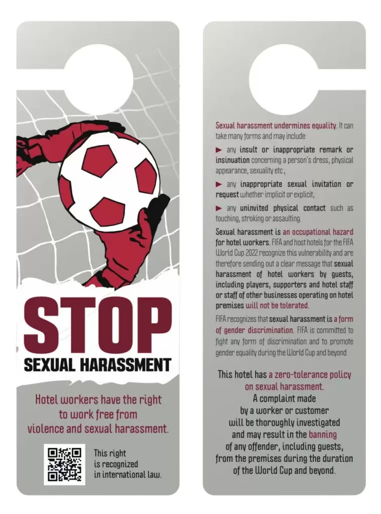 Featured image for - IUF calls on FIFA to ensure hotel workers in Qatar are protected from sexual harassment