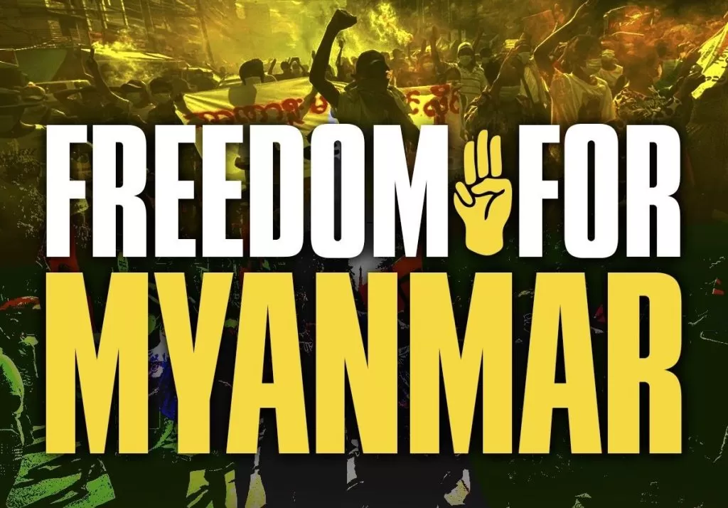 Featured image for - Myanmar: On 3rd anniversary of military coup, democracy now!